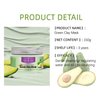 AICHUN BEAUTY Clay Face Mask Deep Cleansing Exfoliation Soothing Repair Remove Blackheads Facial Moisturizing Anti-Acne (AVOCADO & MINT (GREEN))