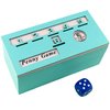 YIPPLE Penny Game - Fun Board Game Works with Coines, Drop Game Wood Box for 2-6 Players, Dice Games for Family