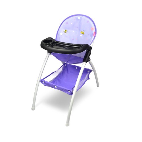 ANIVIA Baby Doll High Chair, High Chair for Dolls Up to 16
