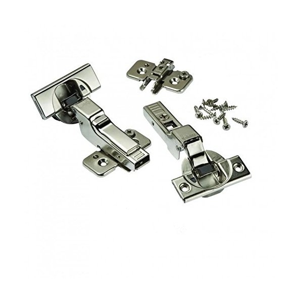 Blum Soft-Close 110° BLUMotion Clip Top Inset Hinges for Frameless Cabinets