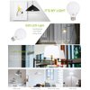 hansang G25 LED Vanity Light Bulb 5W (60W Incandescent Equivalent) 2700K Soft White,Decorative Globe Light Bulbs,E26 Base,500LM Perfect for Bathroom/Vanity Makeup Mirror,Non-Dimmable,4 Pack