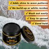 Natural Wave Pomade for Men Strong Hold, Easy Wash (Wave Pomade, 2 Wave Brushes, Silky Durag) Promotes Moisture, Control & Shine