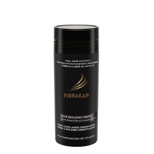 hair building fibers women and men, Conceals Hair Loss in Seconds, hair fibers composed of keratin (DARK BROWN)