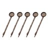 20 Pcs Hair Bobby Pins Hair Clips with Blank Round Tray Hair Pins Hairpin Cabochons Bases for DIY Crafts Bronze