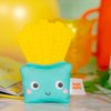 Bright Starts Side of Smiles French Fry Teether Toy with Crinkle Textures, Baby Teething Toy, BPA Free, Unisex, 3 Months+