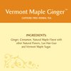 Celestial Seasonings Herbal Tea, Vermont Maple Ginger, Caffeine Free, 20 Count (Pack of 6)