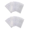 Tattoo Needles,New Star Tattoo 50pcs 15 Flat Shader Pre-made Sterile Tattoo Needles Tattoo Needle 1215F