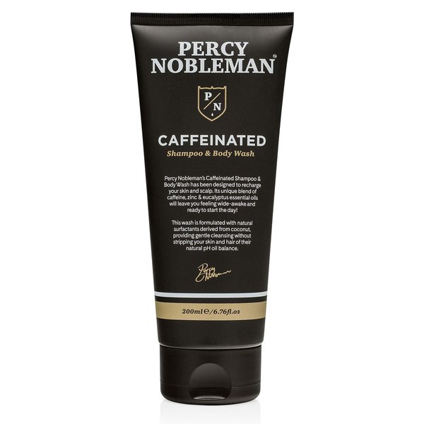 Percy Nobelman Caffeinated Shampoo & Body Wash, New, 6.76 Ounce