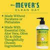 MRS. MEYER'S CLEAN DAY Liquid Hand Soap Variety Pack 12.5 OZ Each, 3 Count (Geranium + Honeysuckle + Rosemary)