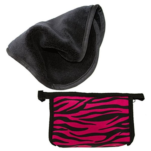 Makeup Remover - Facial Cleansing Cloth - Chemical Free - Natural Makeup Remover-Works with Warm Water - Waterproof Mascara Remover - Perfect for Sensitive Skin (Pink)