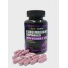 ECO-TASTE Elderberry Capsules with Zinc & Vitamin C - 120 Capsules, Sambucus Elderberries for Immune Support, Skin Health - Veggie Caps