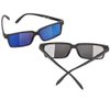Zugar Land Top Secret Spy Glasses For Kids - Rear View Sunglasses. View Behind You! Detective Gadget. Perfect Party Favors. (1 Pack)