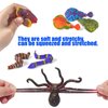 12 Pack Color Changing Sea Animal Toys,Change Color Ocean Animals,Mold Free Bath Toys for Toddlers Kids Ages 4-8,Water Table Toys,Floating Fish,Sea Creatures Themed Party Supplies,Goodie Bags Fillers