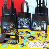 60Pcs Video Game Party Favors Gamer Birthday Party Supplies for Kids Non Woven Bags Silicone Bracelet Stamper Keychain Glow Sticker Game on Gift Goodie Treat Bag Fillers Boy Gaming Party Favors