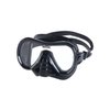 Seac Giglio, Snorkelling and Scuba Diving Mask for Adults and Younger Divers, Regular, Black/White