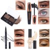 Full Makeup Kit with Applicator - 78 Color Cosmetic Gift Set Include Eyeshadow/Lipstick/Blush/Contour/Concealer, Mascara, Lip Liner, Eyeshadow Primer, Eyebrow Powder, Sponge and 8pcs Makeup Brush
