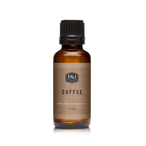 P&J Trading Fragrance Oil | Coffee Oil 30ml - Candle Scents for Candle Making, Freshie Scents, Soap Making Supplies, Diffuser Oil Scents