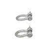 Seachoice Galvanized Anchor Shackle, 1/4 in, 1,100 Lbs. Max Load, Pack of 2 Grey