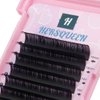 Individual Classic Eyelash Extensions Mix Length Salon Tray .20 c Curl d Curl Natural Looking Silk Lashes Semi Permanent Eyelash Russian Volume Faux Mink Eyelash Extension J B Faux Mink