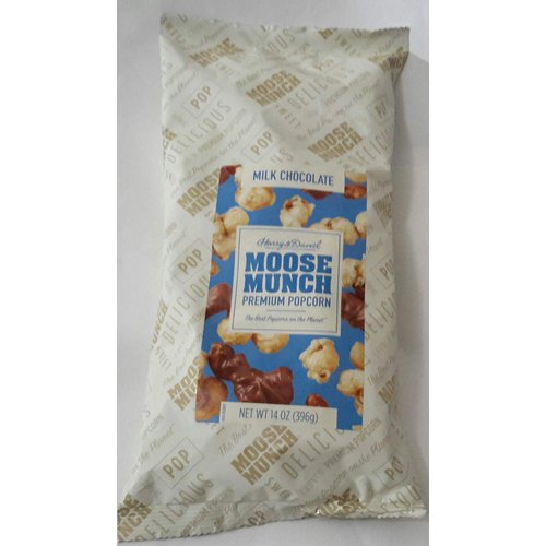 Harry & David Gourmet Moose Munch Popcorn, Milk Chocolate 14 oz
