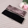 sansheng 3 Pack Wig Grip Band，Velvet Headband Scarf Head Hair Band Extra Hold Wig Adjustable Fastern,Stretch Cotton headband（3 colors）