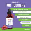MaryRuth Organics Iron Supplement for Toddlers | Liquid Iron Supplement for Children Ages 1-3 | Iron Supplement for Iron Deficiency | Sugar Free | Vegan | Non-GMO | Gluten Free | 2 Fl Oz