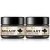 Shilajit Pure Himalayan Organic Shilajit Resin - 600mg Maximum Potency Natural Organic Shilajit Resin with 85+ Trace Minerals & Fulvic Acid for Energy, Immune Support, 30 Grams (2 Pack)