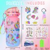 Decorate Your Own Water Bottle Kits for Girls Age 4-6-8-10-12, Unicorn Gem Diamond Painting Crafts, Arts and Crafts for Kids Ages 8-12, Birthday Gifts for Girls