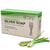 Ameo Life Lemongrass Silver Soap with 30 ppm Silver - Naturally Cleanses the Skin, 4 oz Colloidal Silver Soap Bar for Women and Men