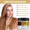 Omaky Collagen Hair Mask for Damaged Hair, Argan Oil, 100ml, 2 Pcs, Deep Repair, Keratin Protein & Coconut Oil, for All Hair Types