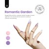 beetles Gel Polish Nail Set 6 Colors Romantic Garden Collection Pink Purple Glitter Milky White Soak Off Uv Led Lamp Cured Diy Manicure Kit