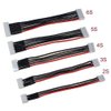 Yiqigou 10pcs 15cm JST-XH 3S 4Pin Connector Adapter Plug Wire Balance Extension Cable JST-XH 2S 3S 4S 5S 6S Plug Balance Charger Silicone Wire Extension (3S)
