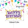 Cartoon Happy Birthday Cake Toppers for Kids - Perfect as cartoon-themed birthday party, baby shower party, or TV show party decorations for boys or girls - SugarGer