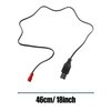 Maxmoral 3PCS Black USB Charging Cable JST Plug 3.7V USB Lithium Battery Charger for RC Aircraft Helicopter Toy Accessory