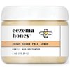 ECZEMA HONEY Brown Sugar Face & Body Scrub - Bath Scrub for Dry Skin - Natural & Gentle Face Scrub Soothes Eczema - Body Care Products for Women & Men - Sensitive Skin Exfoliating Body Scrub (6 Oz)