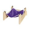 Kaytee Hammock with Stand 11" x 12.5" x 5.25",Purple