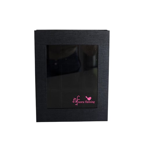 Nora Fleming Display Case for Collectable Minis - Mini Organizer and Storage - Clear Acrylic Front and Durable Frame - Decorative Shadow Box with Sleek Closure - 8" x 10" x 3" - M4
