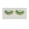 EMILYSTORES Neno Green False Eyelashes Halloween Colorful Eye lashes Extension Tools for Cosplay Makeup Natural Looking Masquerade Party Eyelashes 1 Pair
