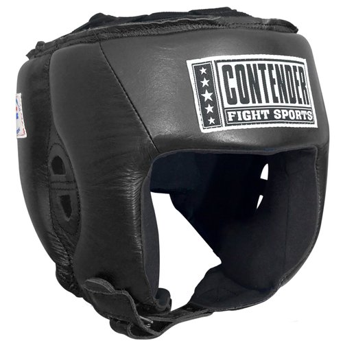 Contender Fight Sports Competition Boxing Headgear without Cheeks, Small, Blue