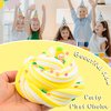 Yellow Pineapple Butter Slime,Butter Slime Kit for Girls and Boys,DIY Slime Toys for Kids,Soft & Non-Sticky,Stress Relief Toy for Boys and Girls, Birthday Gifts.