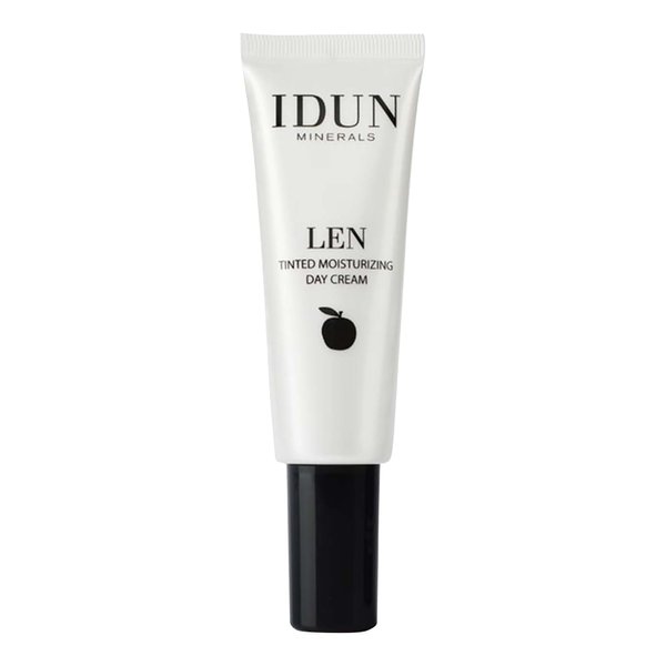 Idun Minerals - Len Tinted Day Cream - Infused With Vitamin E And C - Gentle On The Skin - Ideal For Sensitive And Dry Skin - Contains Nourishing And Moisturizing Oils - Medium - 1.76 Oz