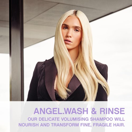 KEVIN.MURPHY BLONDE.ANGEL.WASH & BLONDE.ANGEL - Purple Shampoo for Blondes - Blonde Colour Conditioner - Colour Enhancement Hair Care - Colour Safe - Paraben/Sulphate Free - 250 mL / 8.4 fl oz, 2 Pack