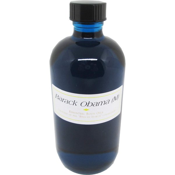 TCEShop Barack Obama For Men Scented Body Oil Fragrance [Regular Cap - Blue - 8 oz.] - ID#3792