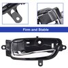 RISTOW Driver Side Inside Interior Door Handle Front Rear Left with Repair Kit for 2013-2017 Nissan Altima Pathfinder, 2015-2017 Nissan Titan, 2016-2017 Titan XD, 2015-2017 Nissan Murano
