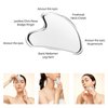 BTYMS Gua Sha Facial Tools, Heart Shaped Guasha Tool Stainless Steel Face Sculpting Tool