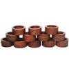 Napkin Rings Set of 12, Wooden Napkin Rings Artisan Crafted in India, Tabletop Decor
