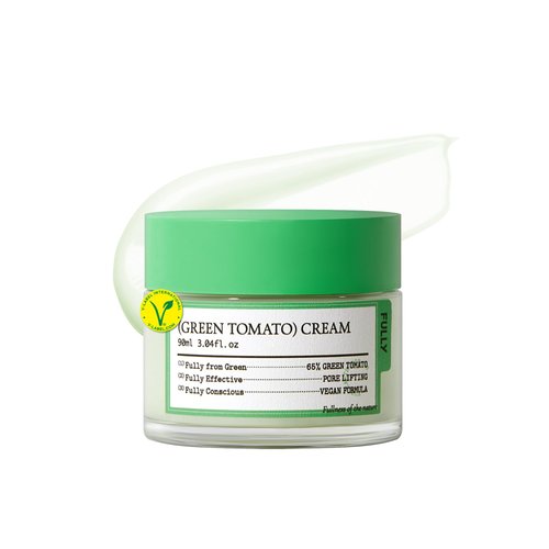FULLY Green Tomato Facial Cream, Pore Lifting with 65% Green Tomato Extract and Vitamin C, Facial...