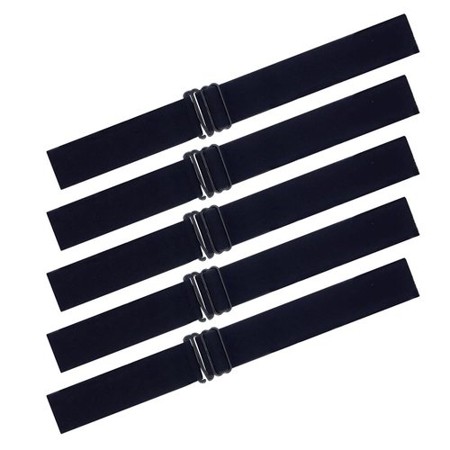 Yokada 10PCS Black Adjustable Elastic Band For Wigs，Lace Melting Band,Wig Bands,Wig Headband,Wig Accessories,Melt Adjustable Straps For Wigs Sewing in Wig (5Pcs, Wig Adjustable bands)