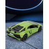 LOVEPOSELY 1:36 Scale Collectible 2015 Lambo LP750-4 SV Diecast Cars Models, Pull Back Vehicles Car Toy Birthday Gifts for Adult Kids Ages 3 + Year Old（Green）