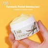ANAI RUI Facial Moisturuzier, Turmeric Face Cream with Vitamin C for Hydrating, Firming, Turmeric Vitamin C Cream for Dark Spots, Dry Skin, 1.76 OZ